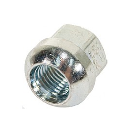 écrou débouché chromé 12x1,5 à appui arrondi